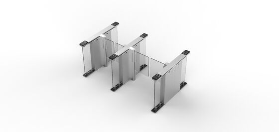 comprar Puerta de seguridad de paso rápido de dos vías eléctrica para gimnasio de oficina online manufacture