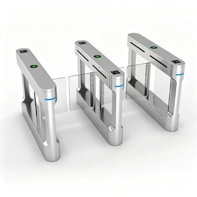 Comprar Puerta oscilante automática de seguridad con reconocimiento facial para parque de diversiones online manufacture