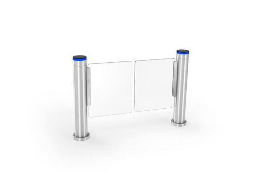 Comprar Puerta oscilante cilíndrica vertical de control remoto de acero inoxidable online manufacture
