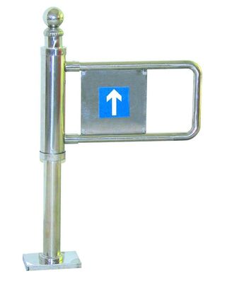 comprar Torniquete de barrera abatible SUS316 con relé de 12 V de empuje manual online manufacture