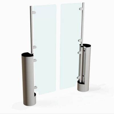 Comprar Puerta de barrera batiente de altura completa de alta seguridad para aeropuerto, escuela y gimnasio online manufacture