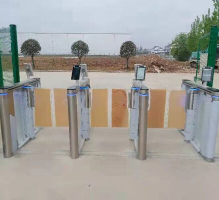 comprar SUS304 SS316 Velocidad de seguridad Puerta giratoria peatonal para escuela de oficina online manufacture