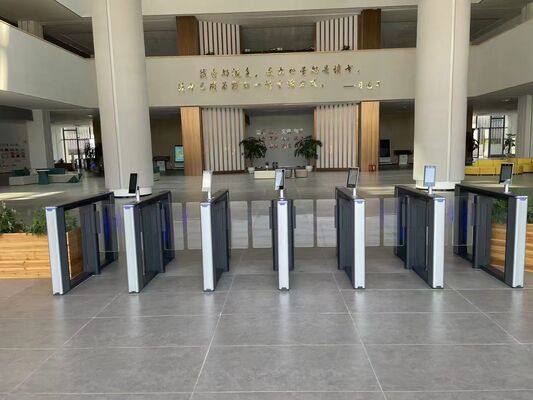 Buen precio 40W Motor Power Swing Barrier Turnstile for Smooth Entry Management 120*1400 Mm *980 mm en línea