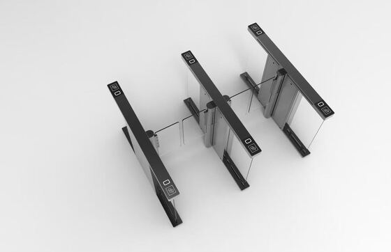 Buen precio Puerta de velocidad óptica del torniquete de la barrera del oscilación de Speedlane de la solución serva en línea
