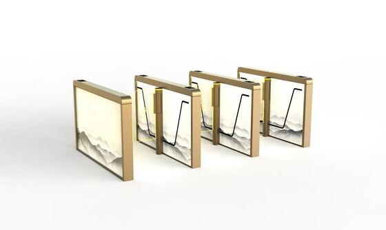 Buen precio Torniquetes de velocidad biológicos para el sistema de gestión de control de acceso a la entrada del gimnasio, solución de ahorro de espacio en línea