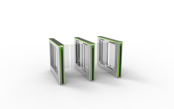 Buen precio Nuevo modelo de torniquete de control de servomotor para peatones, carril rápido, altura de cintura en línea