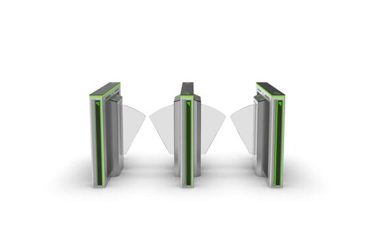 Buen precio Reconocimiento de rostros Código Qr Barrera Flap Tornillo Anti-clip y anti-tailgating Tornillo de seguridad Puerta para la escuela en línea