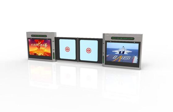 Buen precio Puertas de plataforma con pantalla enfocadas en la seguridad, con construcción de acero inoxidable 304 y tiempo de apertura de solapa ajustable para la gestión de multitudes en línea