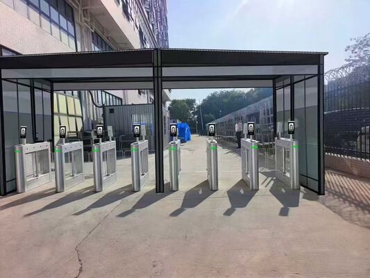 Buen precio Sistema de entrada segura de la puerta del control de acceso del reconocimiento facial de la puerta del torniquete por fabricante en línea