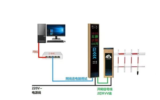 Buen precio Barrera de brazo oscilante de alta resistencia con operación motorizada, ideal para aplicaciones comerciales de estacionamiento y control de tráfico en línea