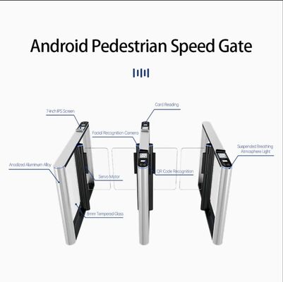 Buen precio Tornosilla de velocidad con reconocimiento facial más lector de código QR RFID Entrada automática en línea
