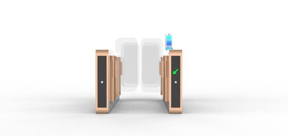 Buen precio Entrada completa de la seguridad de la puerta del torniquete del oscilación del AB de la altura del aeropuerto con color de Gloden en línea
