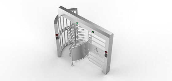 Buen precio Torniquete de seguridad fabricado en China con carril para sillas de ruedas con puerta accesible en línea