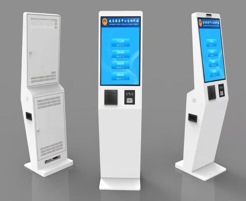 Buen precio 21.5 Inch Touch Screen Self Service Terminal with 60 Million Touch Lifespan and Wide Viewing Angle for Government Lobby en línea