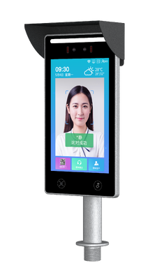 Buen precio Terminal de reconocimiento facial de aleación de aluminio IP66 de 10 pulgadas y giradiscos de reconocimiento facial en línea