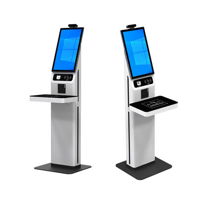 Buen precio Terminal de autoservicio de 32 pulgadas 1920×1080 con 60 millones de toques para la máquina de préstamo y devolución de libros de la biblioteca en línea