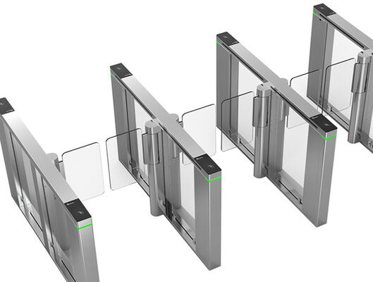 Buen precio Torniquete automatizado de acero inoxidable de la puerta de velocidad del motor servo 316 en línea
