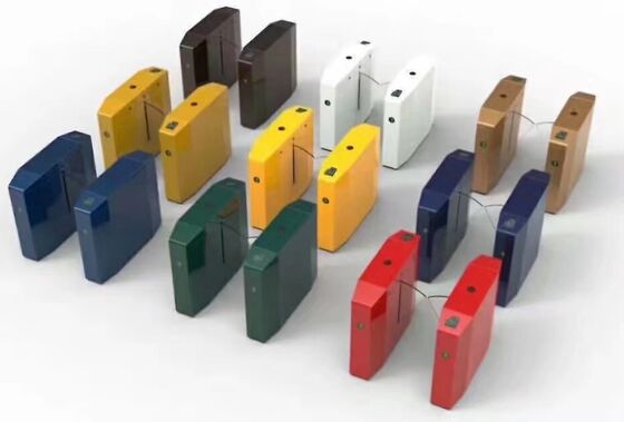 Buen precio Torniquete biométrico de la barrera de la aleta del control de acceso SUS304 en línea