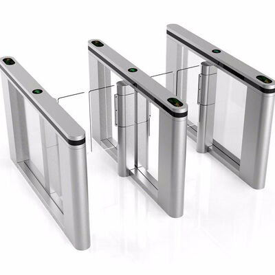 Buen precio Puerta de oscilación bidireccional del torniquete del carril de la silla de ruedas SUS304 en línea