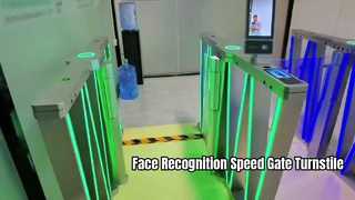 Torniquete de puerta rápida de seguridad con reconocimiento facial