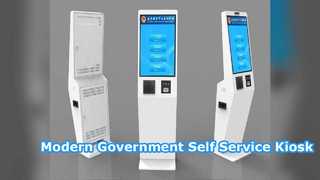 Solución eficiente de terminal de autoservicio para vestíbulos gubernamentales