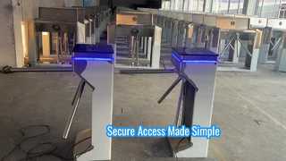 Solución segura del control de acceso de la puerta del torniquete del trípode de KOMAI